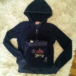 Juicy Couture velour tracksuit set